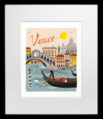 Venice World Traveller Black Frame