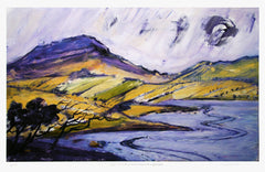 Print - View Towards Muckish Mountain Donegal Unframed