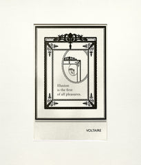 Postcard - Voltaire Unframed