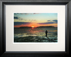 Co Down - Watching Sunset, Greyabbey Chunky Black Frame