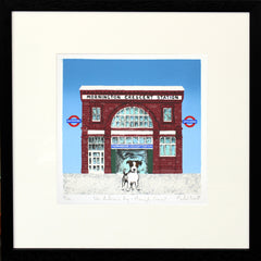 Wes Anderson's Dog, Mornington Crescent Framed