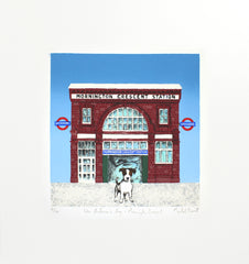 Wes Anderson's Dog, Mornington Crescent Unframed