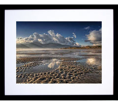 Mountains of Mourne Black Frame