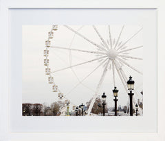 Paris In White - Big Wheel Frame White 