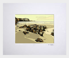 Whitepark Bay-16 x 11.5- White Frame