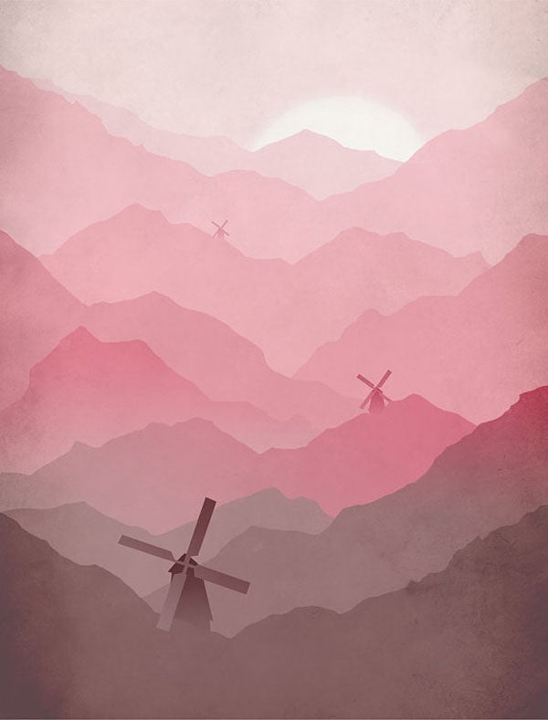 Windmills in Pink