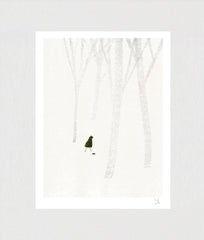 Winter Stroll Unframed