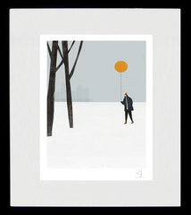 Winter Sun Black Frame