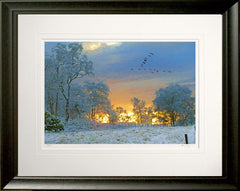 Other - Winter Sunset Frame Black Moulded 60x47.5