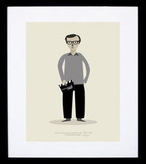 Woody Allen Frame Black