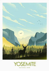 National Park - Yosemite Unframed