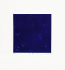 Yves Klein's Cat Unframed